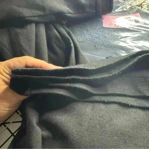 Boston Proper Women’s 10 Black Side Zip Wide Leg Dress Pants Front Pockets Work - Picture 10 of 15